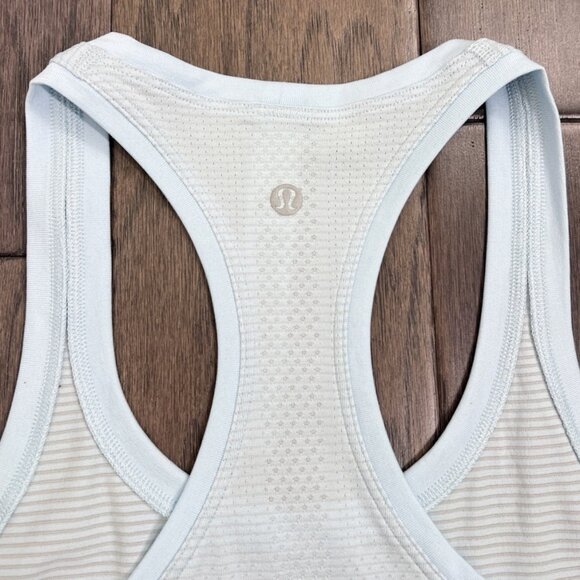 Lululemon NWT Swiftly Tech Racerback Tank Top 2.0 *Race Length Powder Blue - Picture 7 of 13